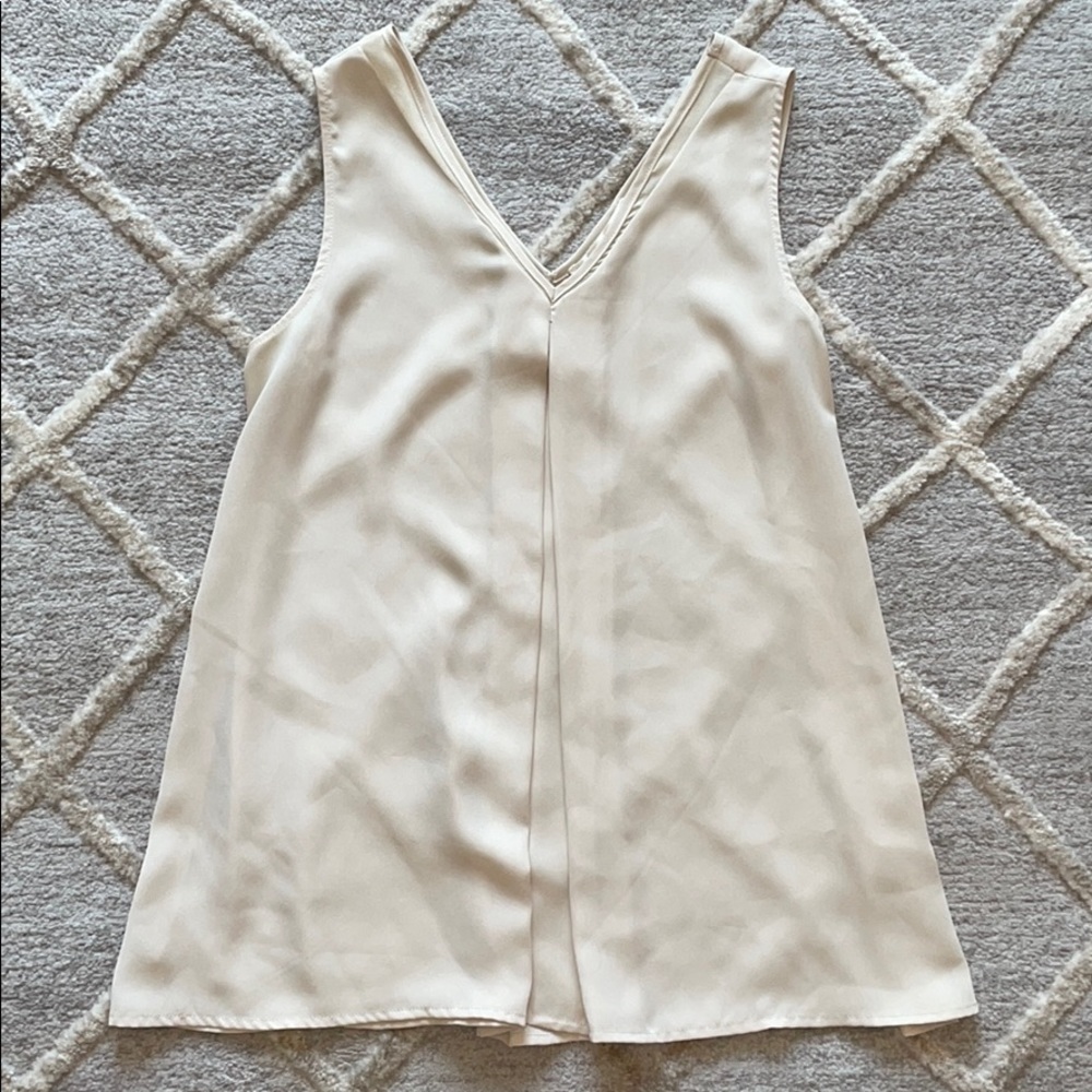 Flattering Cream Blouse